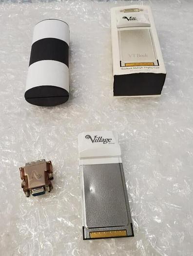 Used VILLAGE TRONIC VT BOOK NOTEBOOK MULTIPLE DISPLAY CARD