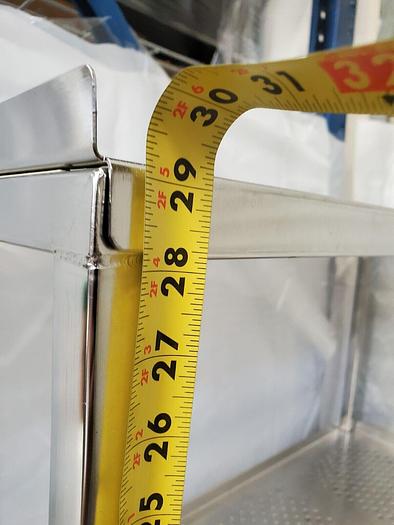 Used Stainless Steel Retractable Prep Station