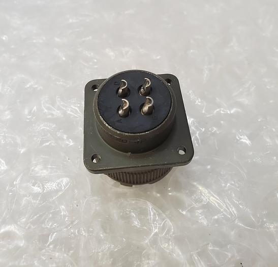 Used ITT CANNON-6 20-4 ELECTRICAL CONNECTOR