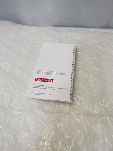Used KEITHLEY MODEL 7002 SWITCH SYSTEM QUICK REFERENCE GUIDE