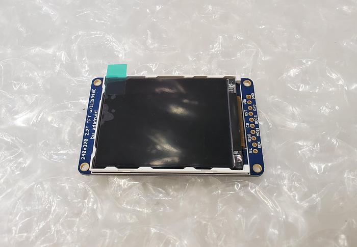 Used ADAFRUIT TFT LCD & MICRO SD