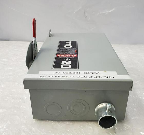 Used GE SAFETY SWITCH TG4321 MODEL 8