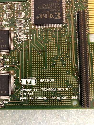Used MATROX METEOR_11 752-0202 REV A