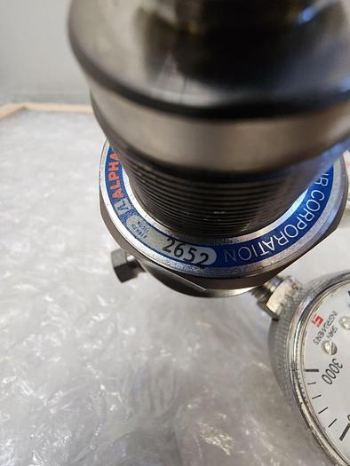 Used ALPHAGAZ 2652 REGULATOR 100PSI - 3000 PSI