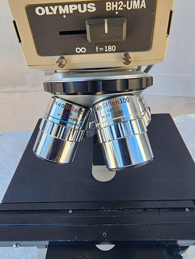 Used OLYMPUS BH MICROSCOPE BH2-UMA MICROSCOPE