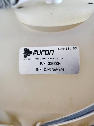 Used FURON FLUID HANDLING PRODUCTS 3000334 , CDP0750-3-4