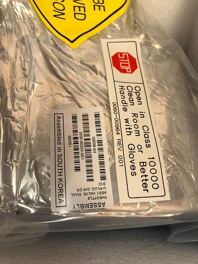 AMAT THROTTLE VALVE, DUAL, U-PLUG 0090-00334