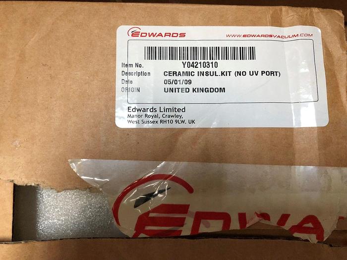 Used BOC EDWARDS Y0460Y530 CERAMIC INSUL KIT