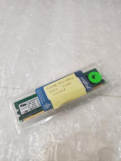 Used PC2-4200U 512MB DDR2 DIMM MEMORY