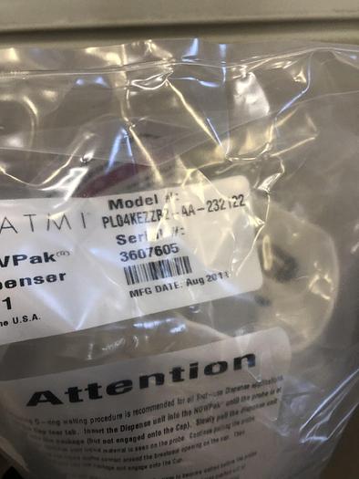 Used ATMI INC PL04KEZZB2-AA-232122 KALREZ 3-8''x3-8'' PILLAR 