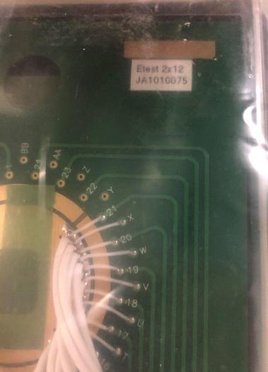 Used JEM AMERICA CORP UNIVERSAL 110-004-06 ETS 2X1224 REW PROBES