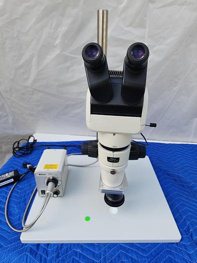 Used NIKON SMZ1270 NIKON Plan Apo 0.5x WF WD:82.5, 1x WF WD 70, C-W 10XB/22