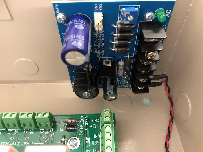 Used ROCKWELL LASER INDUSTRIES AE-35 LASER SENTRY ACCESS MONITORING DEVICE
