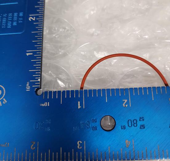 Used PARKER SILICONE ORING -033