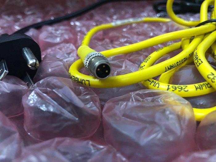 Used GLOBTEK CLASS 2 TRANSFORMER TR2V1000N00 , AEC-R512-130 AND LUMBERG RSMV