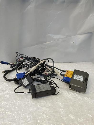 Used IO GEAR GCS1732 EXTREME MINIVIEW 2 PORT KVMP SWITCH