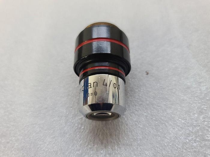Used ZEISS EPIPLAN 4-0.1 OBJECTIVE
