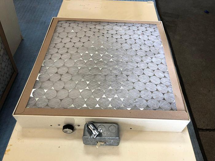 Used CLEAN ROOM FILTER CRI 12254 SN 0124555. SAM24 MICROSOUND CRF LOW WATT