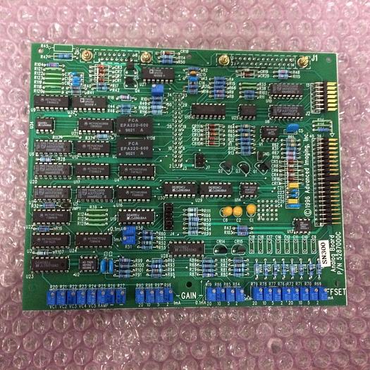 Used Advance imaging 5287000c Analog Board