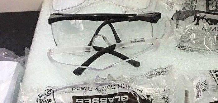 Used Eye Protection Safety GLASSES