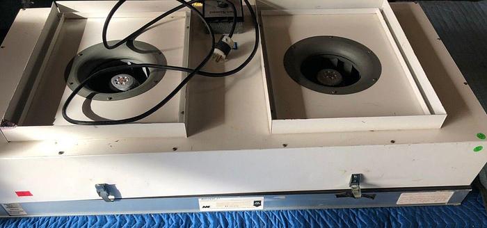 Used PURE AIRE CORP CFMD24100 WITH  ASTROCEL II CLEANROOM AIR FILTER 24A89A2T1H2