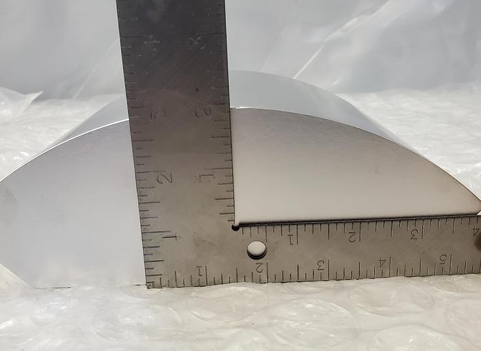 Used APPLIED MATERIALS ALUMINUM FILLER BLOCK BASE 20-00-07285-001/2