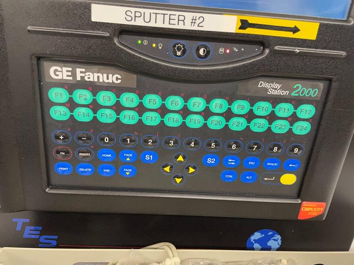 Used GE FANUC DISPLAY STATION 2000 IC752WBB202D
