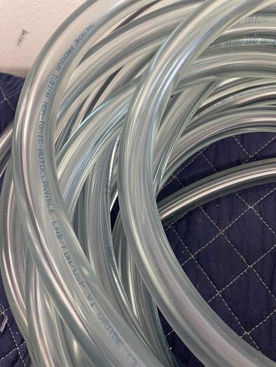 Used CLEARFLEX 60 PREMIUM PVC TUBING LAB