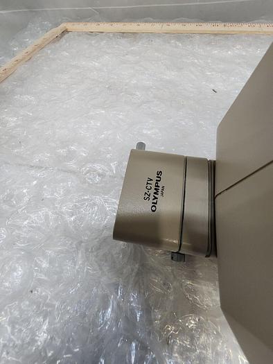 Used OLYMPUS MICROSCOPE, SZ-CTV, GSWH20X EYEPIECE