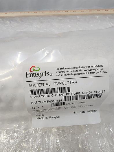 Used ENTEGRIS MATERIAL PVP0L0TR4 PLANACORE ONTRAK