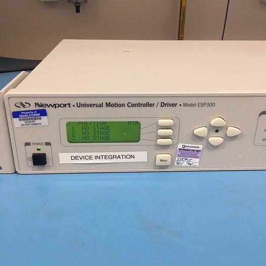 Used NEWPORT ESP300 UNIVERSAL MOTION CONTROLLERDRIVER 400w PS