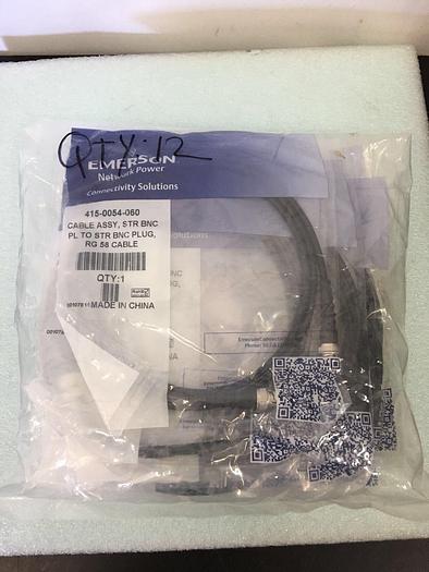 EMERSON 4155-0054-060 CABLE ASSY LOT OF 12