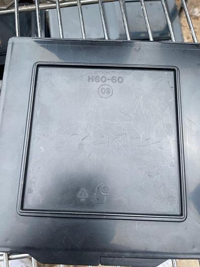 Used FLUOROWARE H60-60 CASSETTE CARRIERS (SET OF 10)