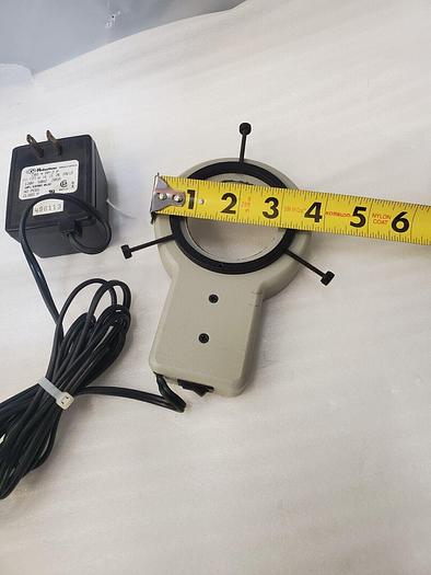 Used TECHNILIGHT T-Q TL-2 MICROSCOPE RING ILLUMINATOR