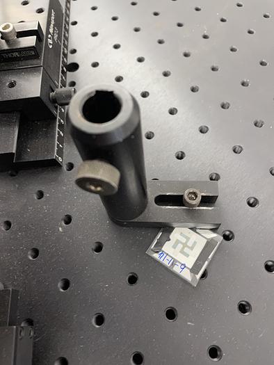 Used NEWPORT PRC-3 PROBE STATION ELECTRO ABSORTION OPTIC ASSEMBLY 24 L x 18W x 11H