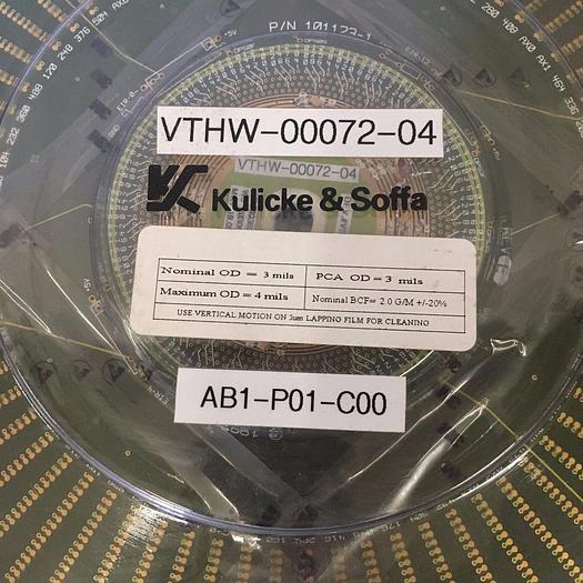 Used KULICKE & SOFFA VTHW-00072-04