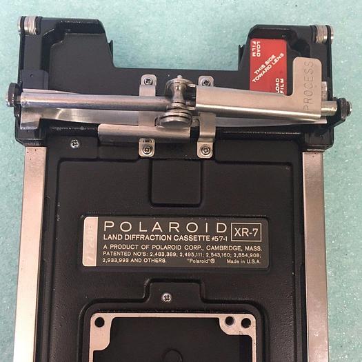 Used POLAROID XR-7 Land diffraction casette