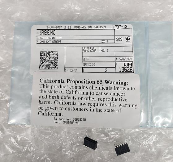 Used McMASTER CARR SMALL FURM FACTOR DRIVER BOARD TEST PARTS