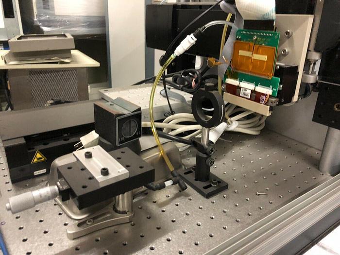 Used GLOBAL INKJET SYSTEMS MERCURY 1202 NEWPORT INK JET EVALUATION SYSTEM