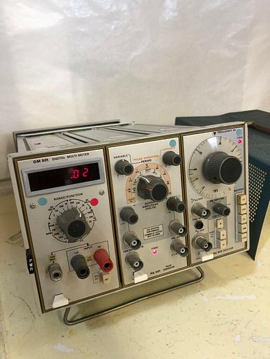 Used TEKTRONIX DM501 DIGITAL MULTIMETER, PG501 PULSE GENERATOR, SG502 Oscillator