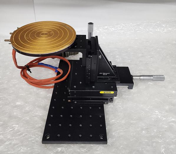 Used STAGE, 6 IN GOLD HEATED CHUCK XYZ MOVEMENT MICROMETERS