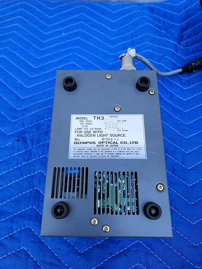 Used OLYMPUS halogen light source th3 