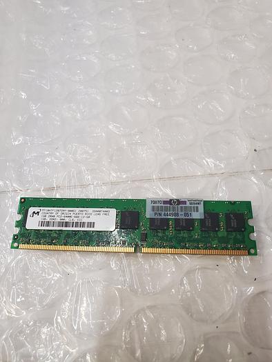 Used MICRON MT18HTF12872AY-800D1 1GB DDR2 MEMORY