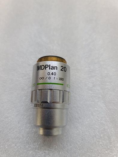 Used OLYMPUS MDPLAN20 0.40 F=180 OBJECTIVE