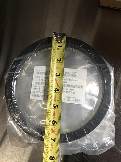 Used LAM RESEARCH 715-011749-006 EDGE RING 6'' WAFER CLAMP