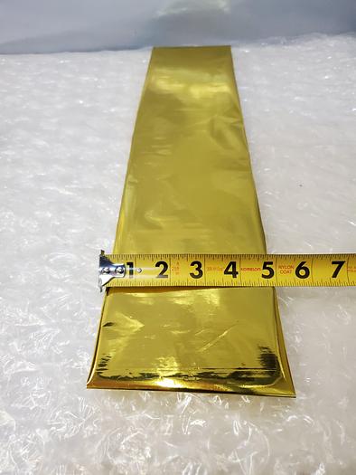Used ARTUS PLASTIC SHEET GOLD 5X20X.00075