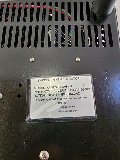 Used NEY ULTRASONICS SWEEPSONIK 2 GENERATOR 72-S2G-8T-208V-A