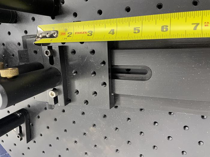 Used NEWPORT PRC-3 PROBE STATION ELECTRO ABSORTION OPTIC ASSEMBLY 24 L x 18W x 11H