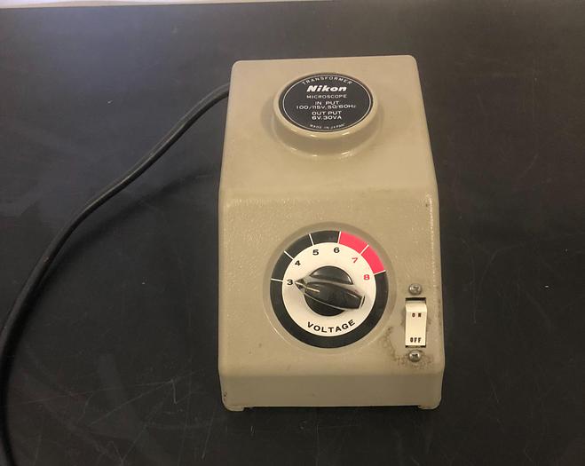 Used NIKON MISCROSCOPE  TRANSFORMER