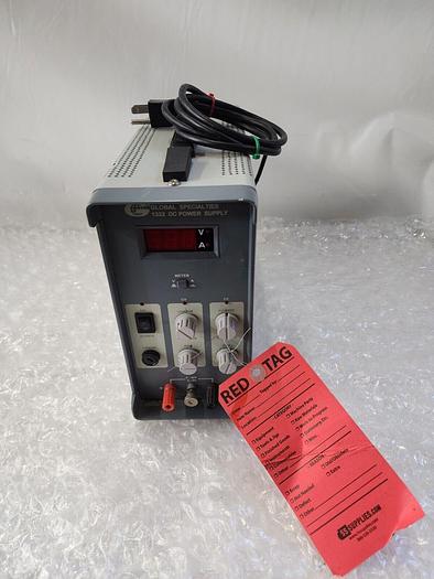 Used GLOBAL SPECIALTIES 1332 DC POWER SUPPLY